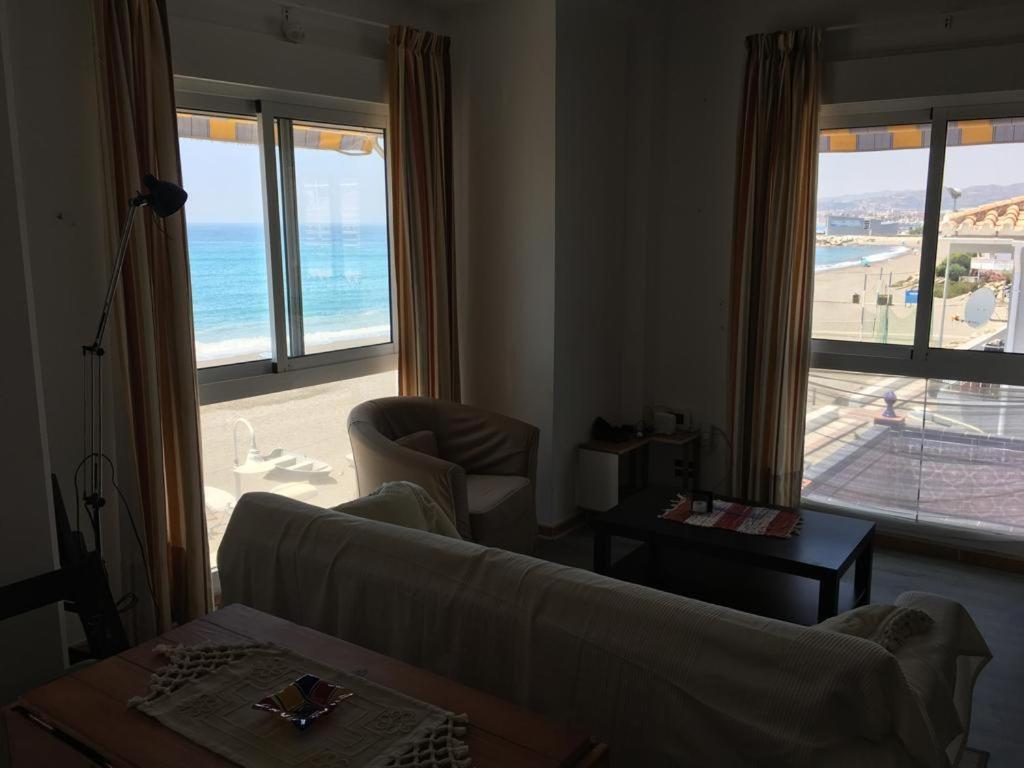 Algarrobo Costa Primera Linea De Playa Duplex Exterior foto